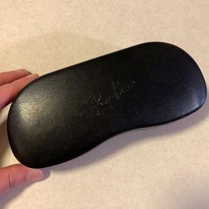 NWOT Ray-Ban black glasses case